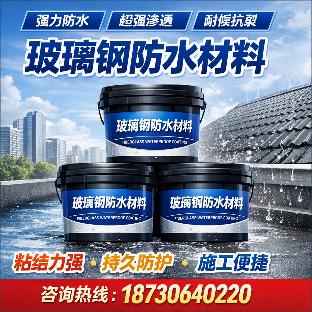 了解玻璃钢防水材料的市场趋势,商丘 企业不可不知